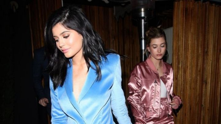 Preciosas: captan Kylie Jenner y Hailey Bieber muy cariñosas entre ellas