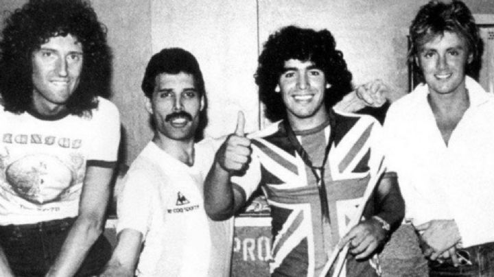 Queen y el emotivo homenaje a Diego Maradona: "Descansa en paz leyenda del fútbol"