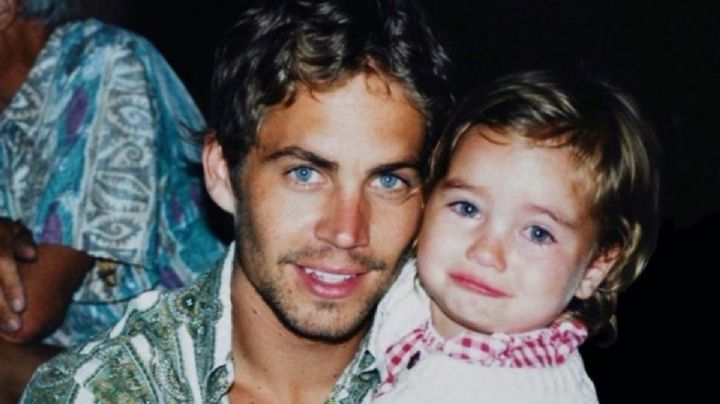 Inédito: la hija de Paul Walker muestra fotos reveladoras del actor