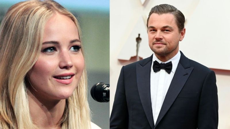 Primeras fotos: Jennifer Lawrence y Leonardo DiCaprio se dejaron ver en el rodaje de Don’t look Up