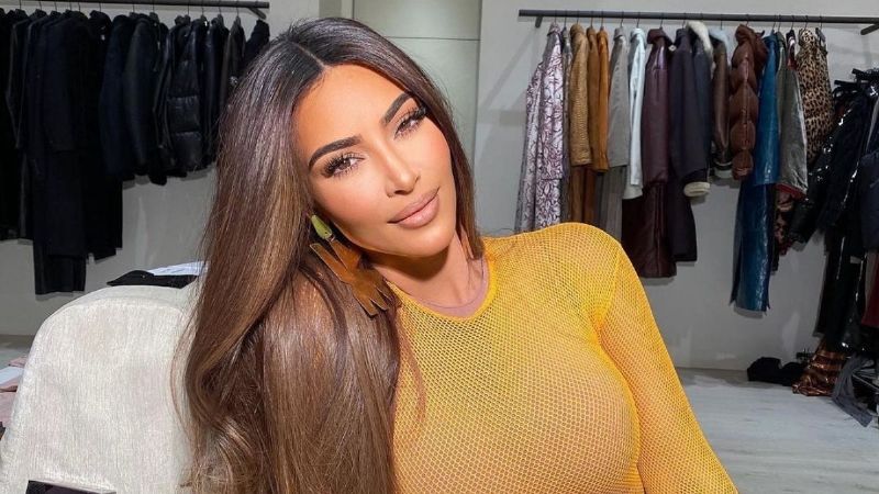 Con la bikini más pequeña de todas: la foto de Kim Kardashian que voló la red