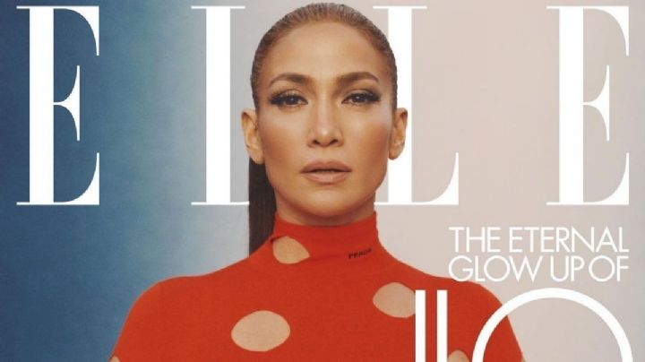 Sin ropa interior: las fotos de Jennifer López que estarán en la próxima edición de “Elle”