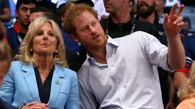 Jill Biden, la Primera Dama íntima amiga del príncipe Harry