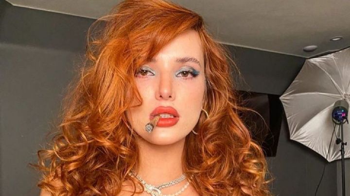 Tallada a mano: la foto de Bella Thorne que causó sensación en las redes