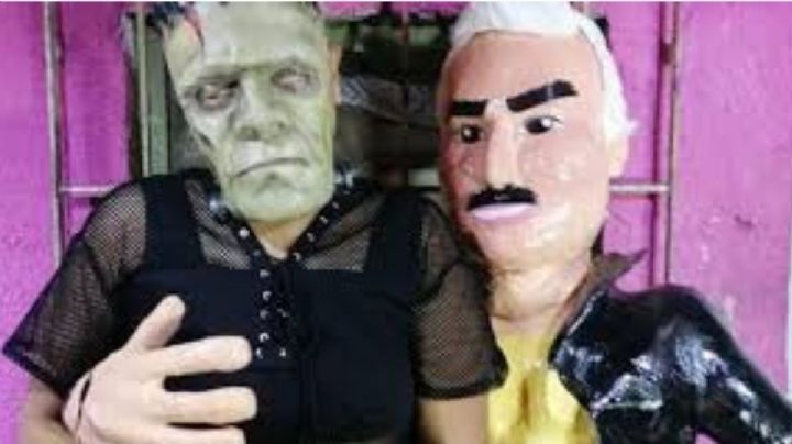 “Para que el chente le agarre una chiche”: la PIÑATA de Vicente Fernández que se hizo viral