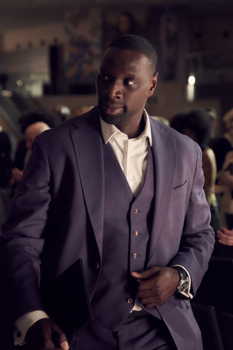 Omar Sy en el rol de Lupin