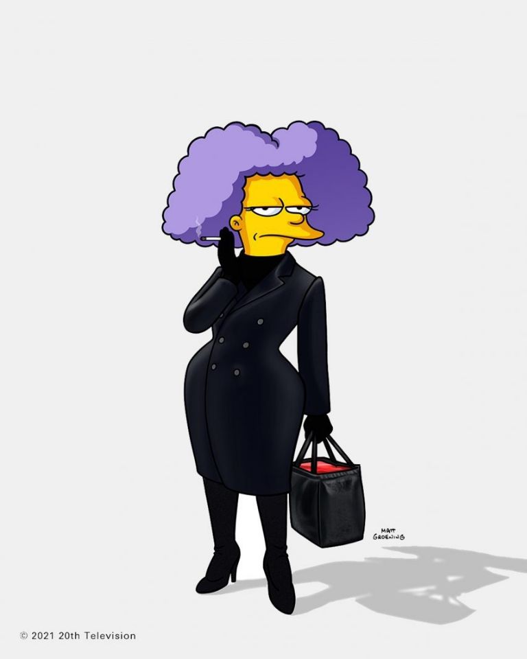 Los Simpson se unen a Balenciaga 