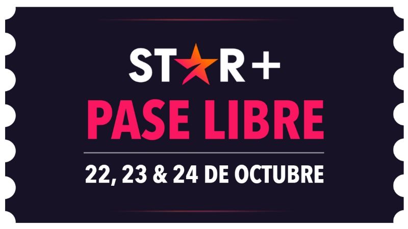 Star Plus estará Gratis por todo el fin de semana y podrás ver series y películas con el 'Pase libre'