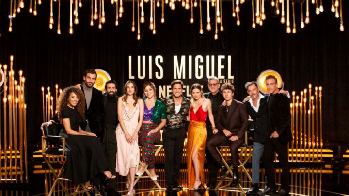 El elenco de Luis Miguel, La serie, se reúne por última vez en la celebración “Y me iré con el Sol”