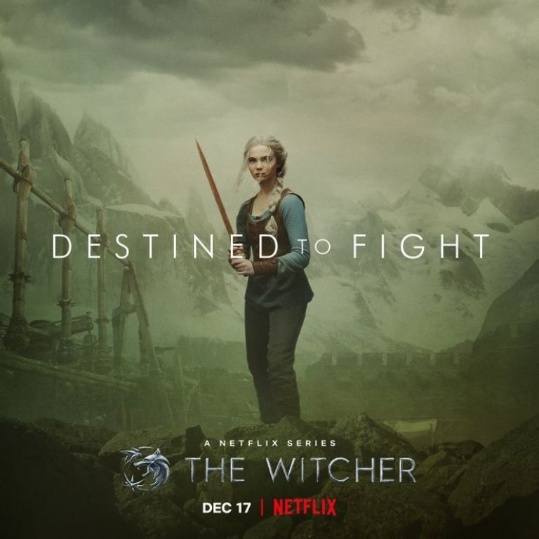 Póster The Witcher: Ciri está lista para la pelea en la temporada 2 / Foto Netflix