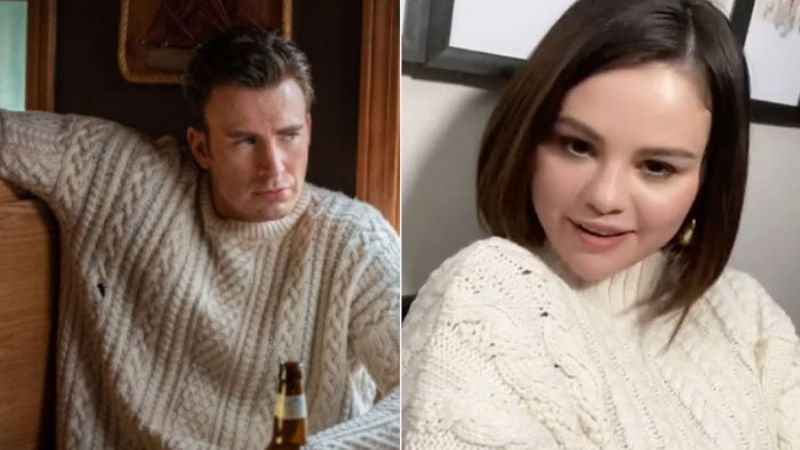 ¿Están de novios? Selena Gomez y Chris Evans provocan rumores de romance con un jersey a juego