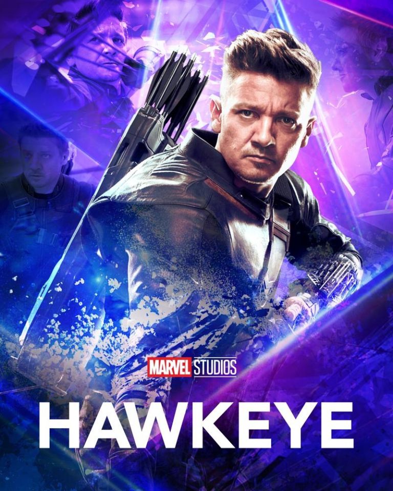 Jeremy Renner en Hawkeye