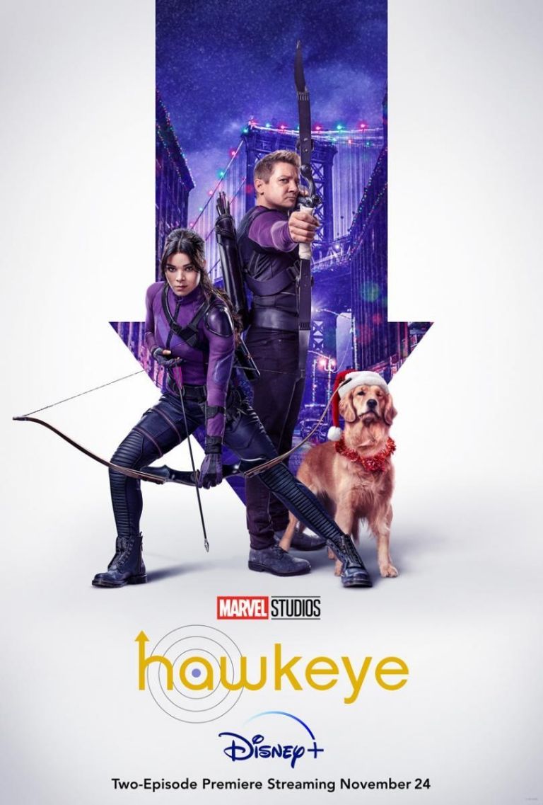 Jeremy Renner y Kate Bishop en Hawkeye