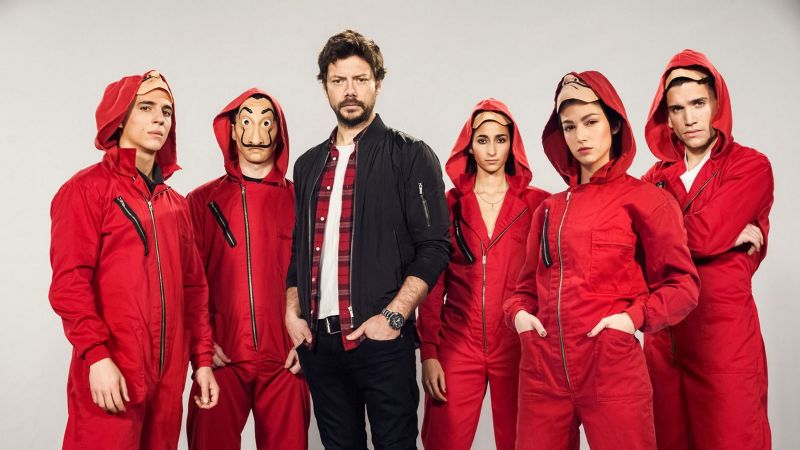 Los personajes de 'La casa de papel' obtienen sus propias listas de reproducción de Spotify