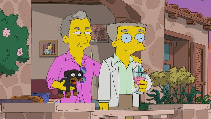 El escritor de 'Los Simpson' habla sobre la historia de amor gay de Smithers: 'Se merece su tiempo'