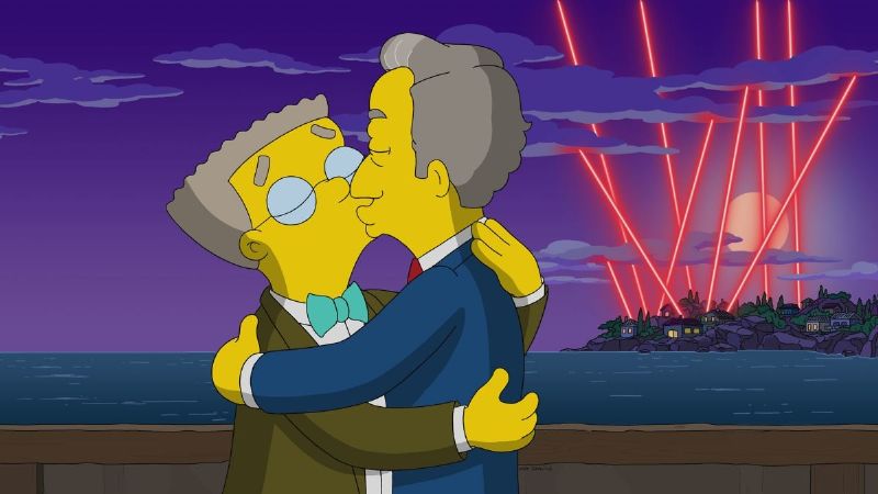 El escritor de 'Los Simpson' habla sobre la historia de amor gay de Smithers: 'Se merece su tiempo'