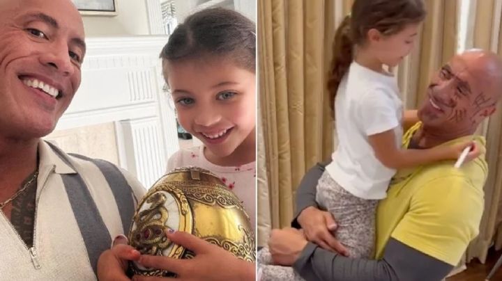 El deseo de cumpleaños de The Rock para su hija hace que el corazón se derrita