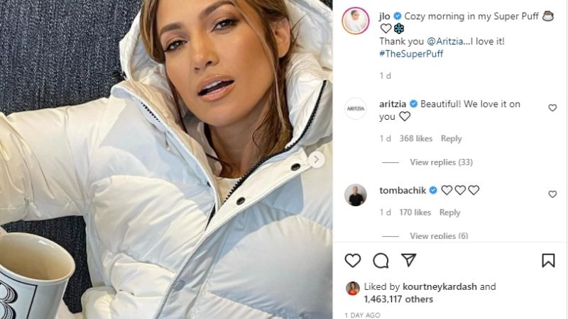 Jennifer Lopez envía amor a su novio Ben Affleck antes de la temporada navideña de una manera que solo los fans pudieron ver