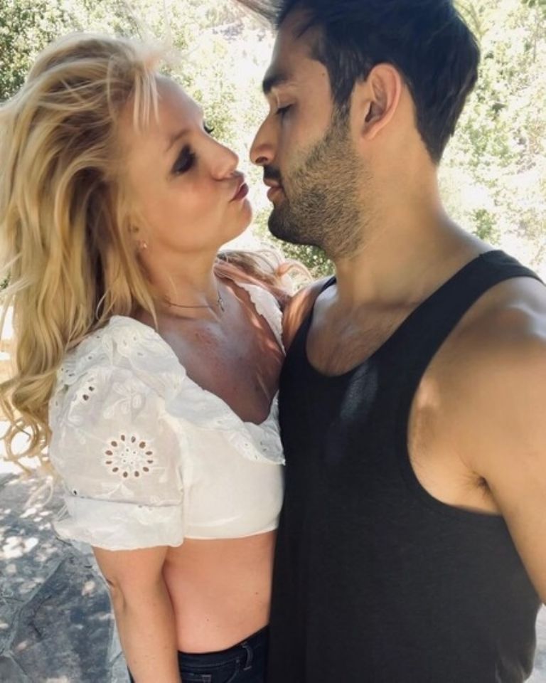 Britney Spears y Sam Asghari