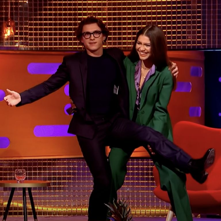 Tom Holland y Zendaya en The Graham Norton Show