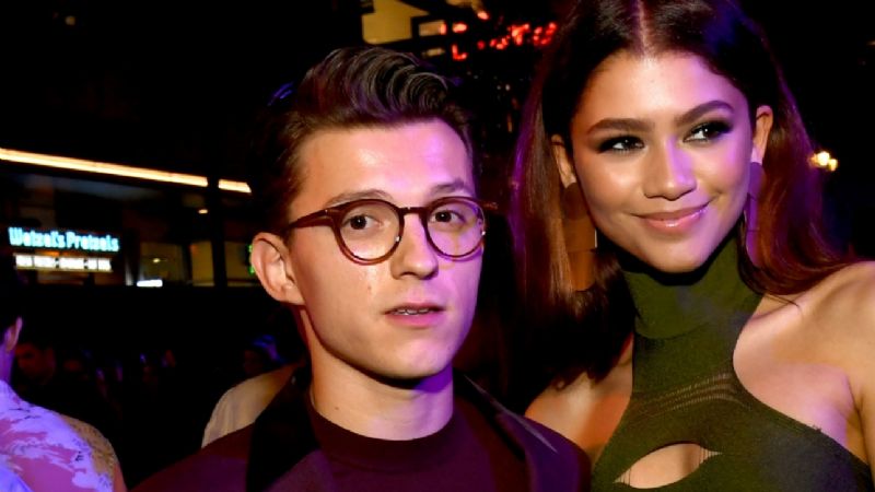 Zendaya y Tom Holland discuten su diferencia de altura: 'aterrizaría antes que él'