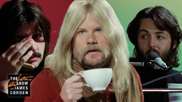 IMPERDIBLE: James Corden se une a la parodia de The Beatles como un quinto miembro 'emocional