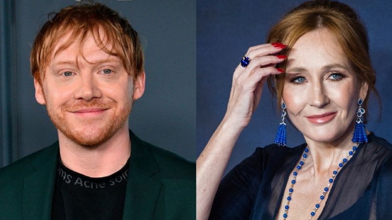 Rupert Grint habló sobre su relación con JK Rowling