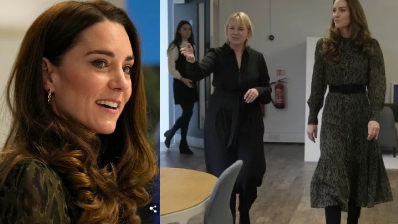 Kate Middleton aturde en su último conjunto de estampado de leopardo