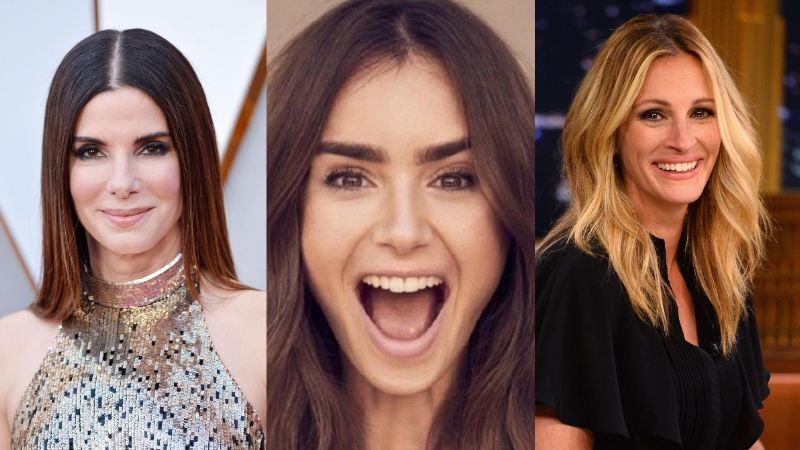 La estrella de 'Emily in Paris' Lily Collins llama a Sandra Bullock y a Julia Roberts sus 'mentoras'