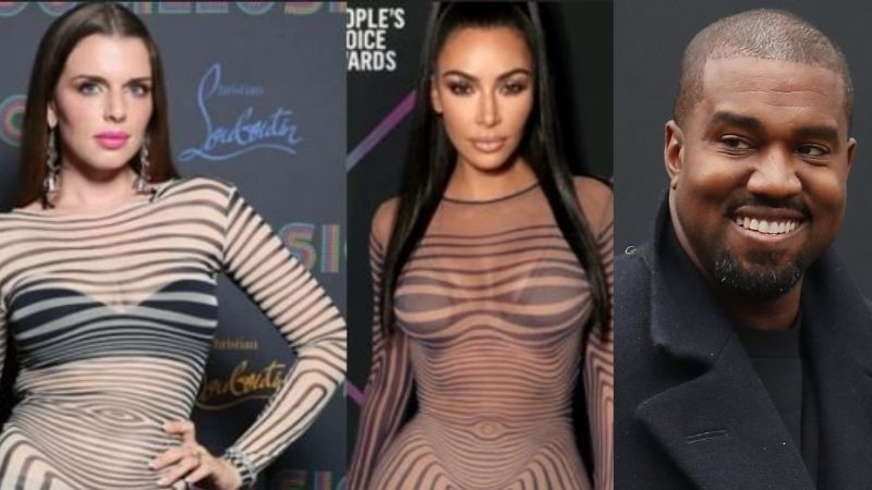 ¿Kanye West busca a Kim Kardashian en su novia Julia Fox?