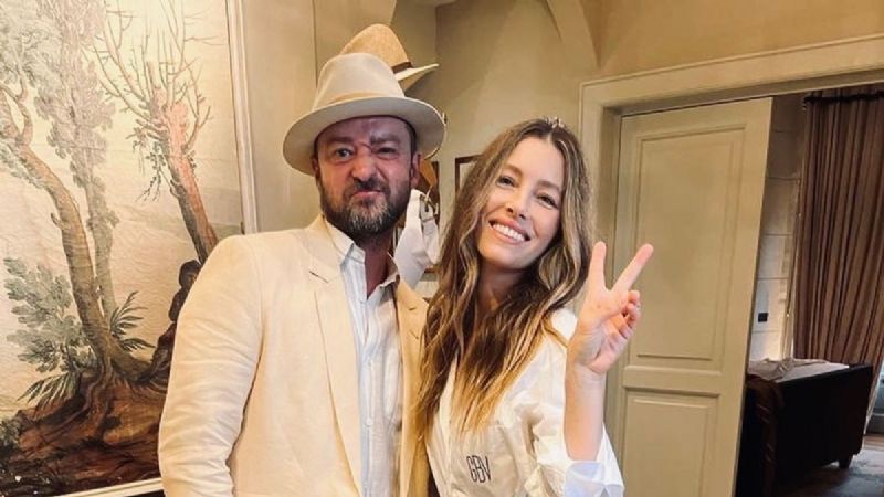 Justin Timberlake y Jessica Biel renovaron sus votos matrimoniales