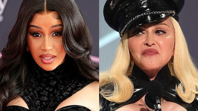 Cardi B critica a Madonna: los 'iconos' se convierten en 'decepciones'