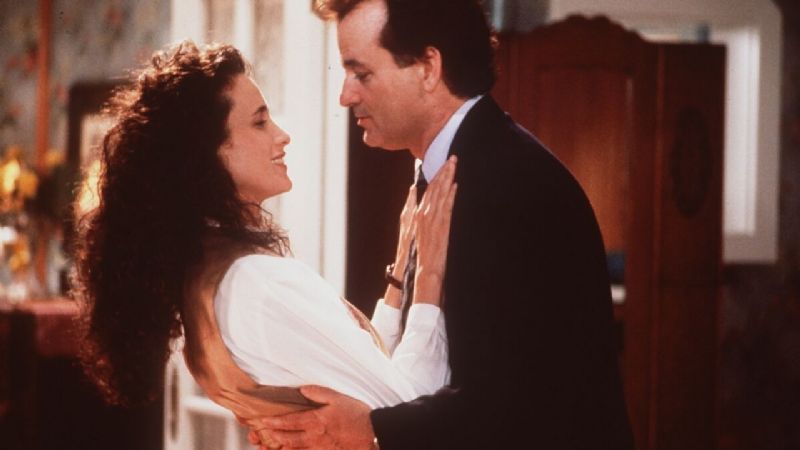 Cómo Andie MacDowell supuestamente volvió loco a Bill Murray mientras filmaba el Día de la Marmota