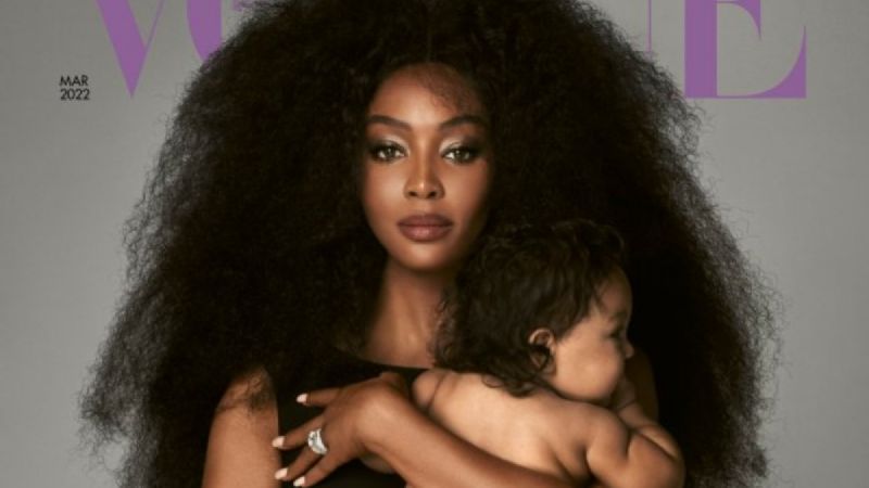 Naomi Campbell revela el rostro de su hija y dice que 'Ella no fue adoptada, es mi hija'