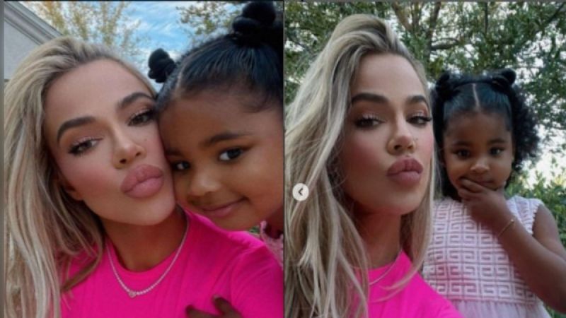 Khloé Kardashian y su hija True hacen alarde de su amor por la cámara en las últimas selfies