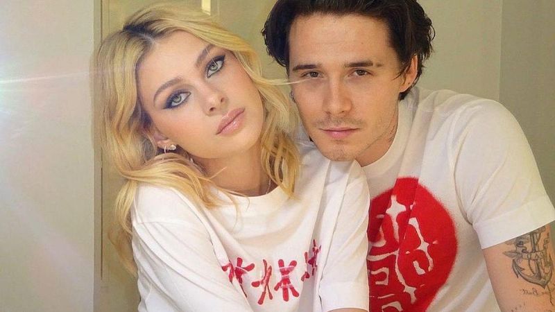 El hijo de David Beckham, Brooklyn, hace alarde de las notas de amor de la 'Sra.' Nicola Peltz (VIDEO)