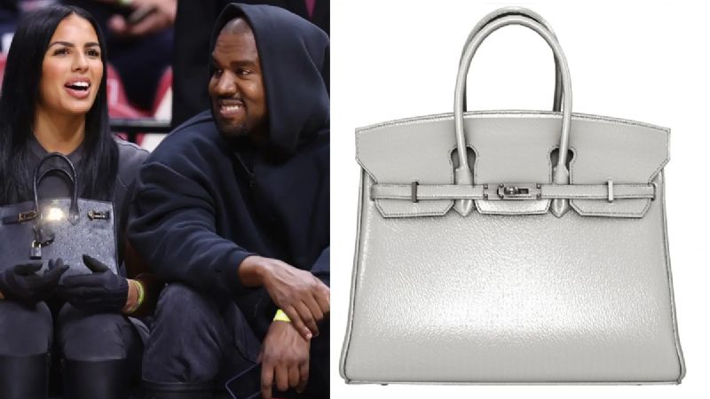 Kanye West cumple el deseo de su novia Chaney Jones de un bolso 'muy raro' de $ 275K