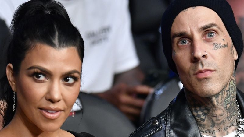 Kourtney Kardashian publica instantáneas raras de la boda, mientras Travis Barker dice 'la mejor vida'