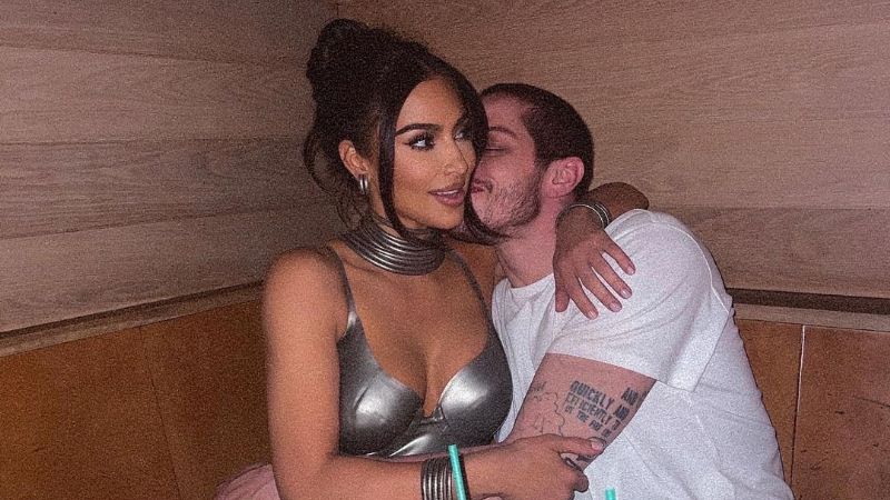 Kim Kardashian y Pete Davidson se aman en público y juegan con las emociones de Kanye West