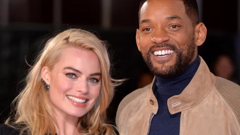 Lo que Margot Robbie dijo sobre besar a Leonardo DiCaprio