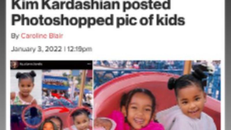 Kim Kardashian se enoja, responde y critica la reacción en línea por el 'mal uso de Photoshop' en Instagram