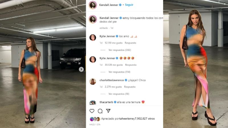 Kylie Jenner y Khloe Kardashian se burlan de los 'dedos gordos' de Kendall: la supermodelo responde hilarantemente a los comentarios