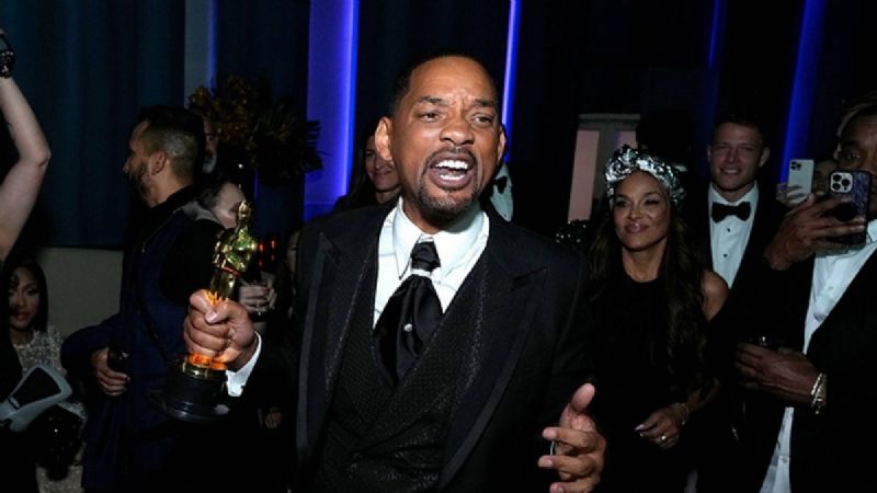 El drama de los Oscar: El arrebato violento de Will Smith ha sido una 'pesadilla' para su familia