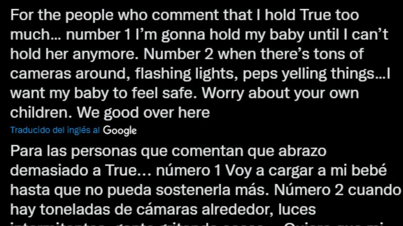 Khloe Kardashian responde a las críticas: 'Preocúpate por tus propios hijos'