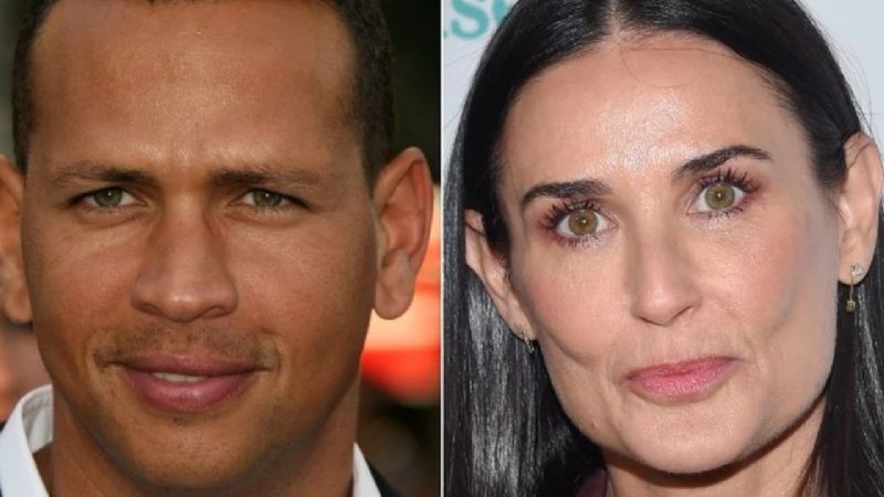 ¿Qué pasó realmente entre Alex Rodríguez y Demi Moore?