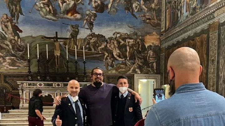 Jason Momoa se disculpa tras tomarse fotos dentro de la Capilla Sixtina