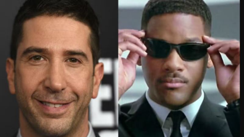 La estrella de 'Friends' David Schwimmer casi le arrebata el papel a Will Smith en 'Men in Black'