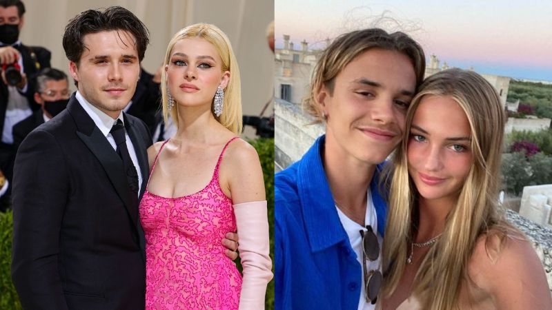 Se rumore que hay tensión entre la esposa de Brooklyn, Nicola Peltz, y la novia de Romeo, Mia Regan