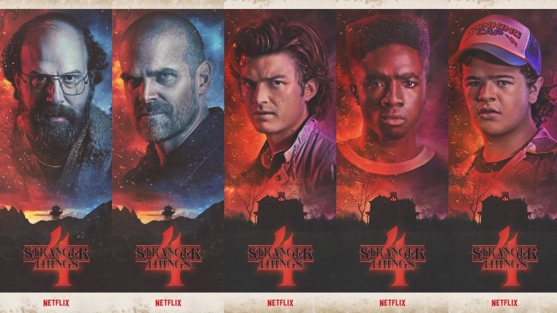 Temporada 4 de 'Stranger Things': Nuevos carteles de personajes presentados