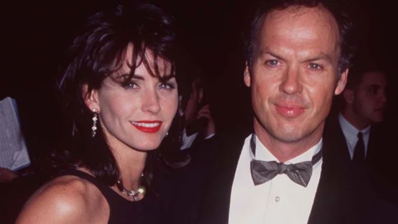 La verdad sobre la relación de Michael Keaton y Courteney Cox